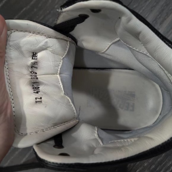 Salvatore Ferragamo Black High-Top Boots - Picture 4 of 4